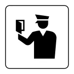 Immigration Quarantine Inspection SVG Icon